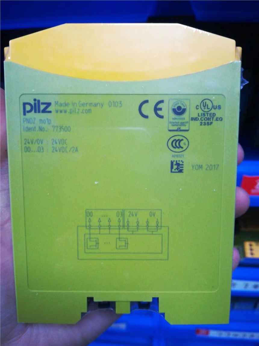 可编程继电器777059皮尔磁pnoz x7p 24vac/dc 2n/o